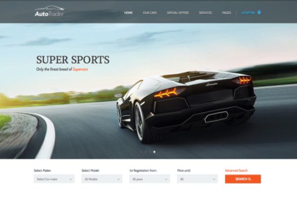 Autotrader WordPress theme 