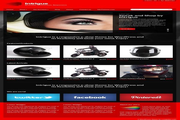 Intrigue WordPress theme