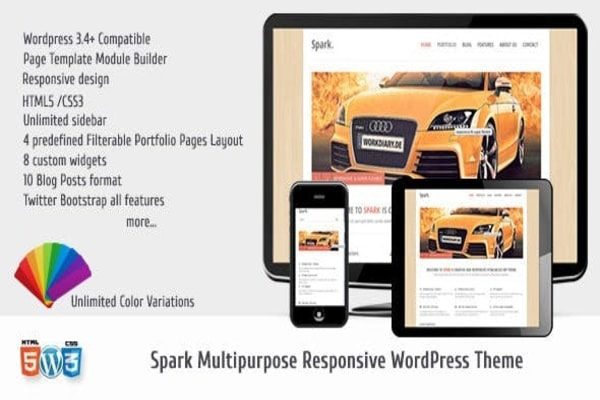 Spark Multi-purpose WordPress theme