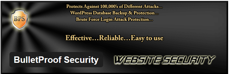 BulletProof security WordPress plugin