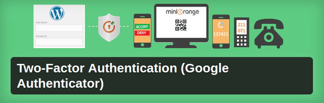 Google Authenticator - WordPress security plugins
