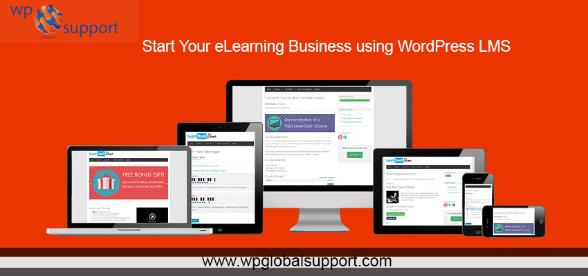 Start Your eLearning Business using WordPress LMS