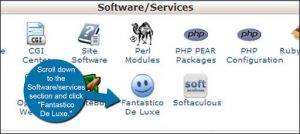 Fantastico De Luxe cPanel