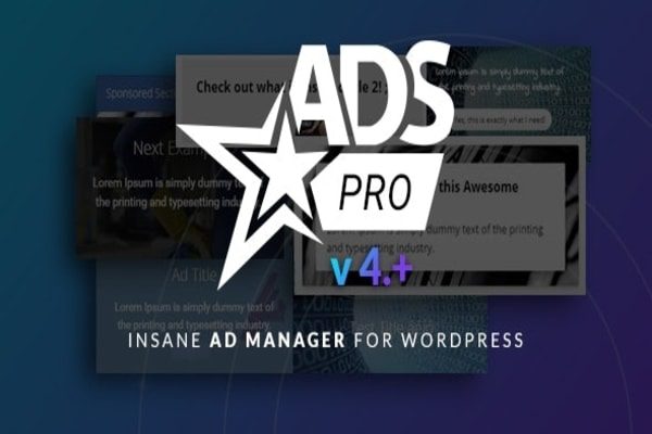 Ads Pro Ad management Plugin