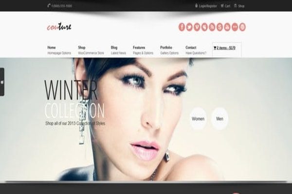 Couture WP E-commerce & designers theme