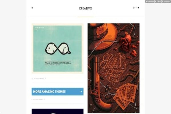 Creativo Web designers theme