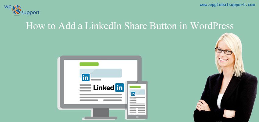 How to Add a LinkedIn Share Button in WordPress