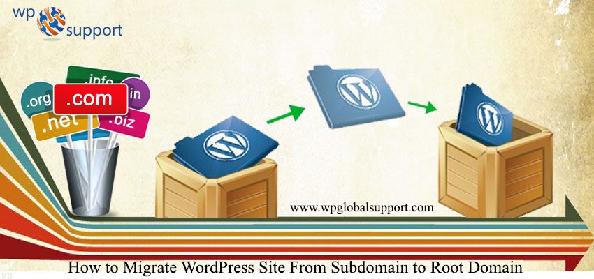 Migrate WordPress Site From Subdomain to Root Domain