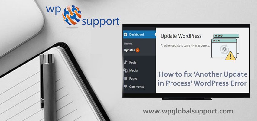 How to fix 'Another Update in Process' WordPress Error