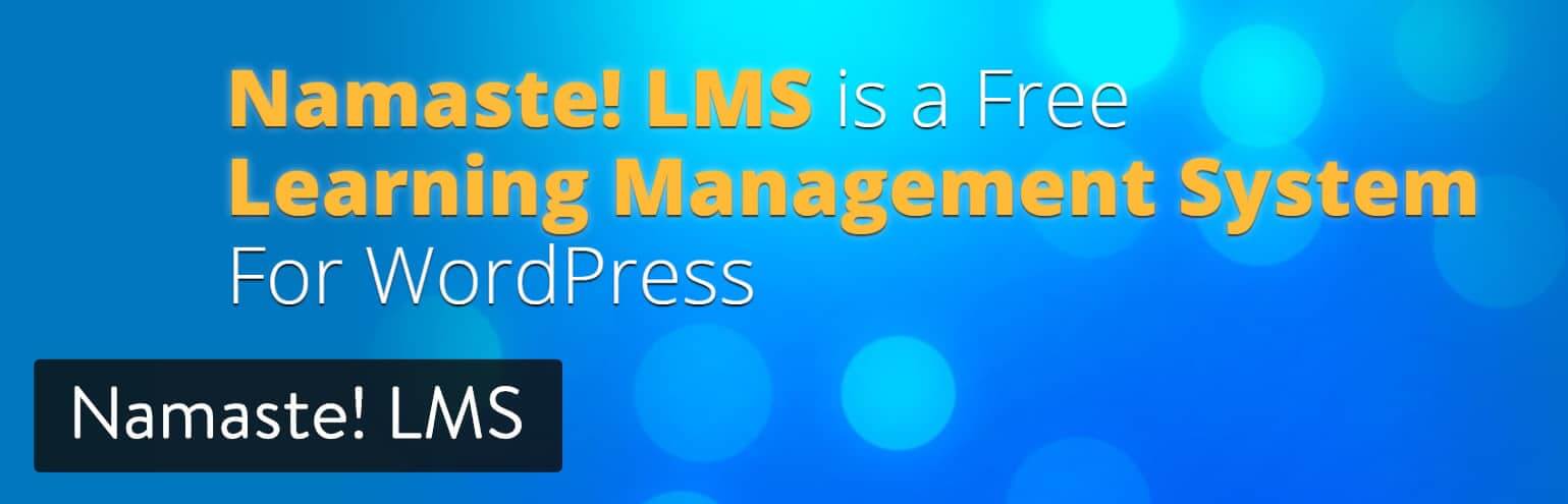 Namaste LMS wordpress plugin