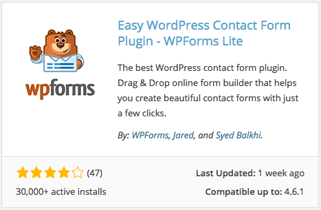 WPForms Plugin