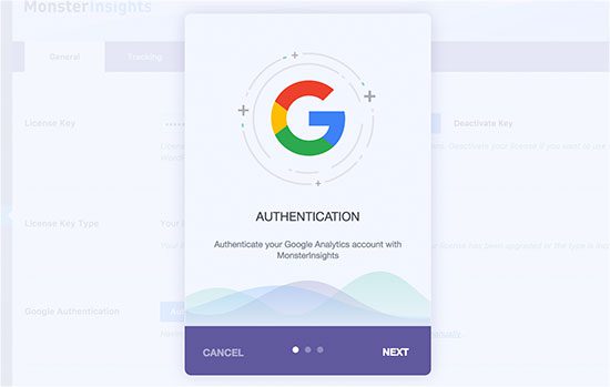 analytics authenticator