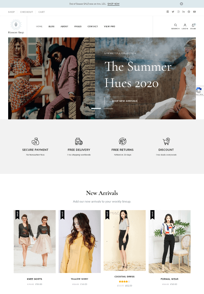 Blossom Shop By Blossom Themes