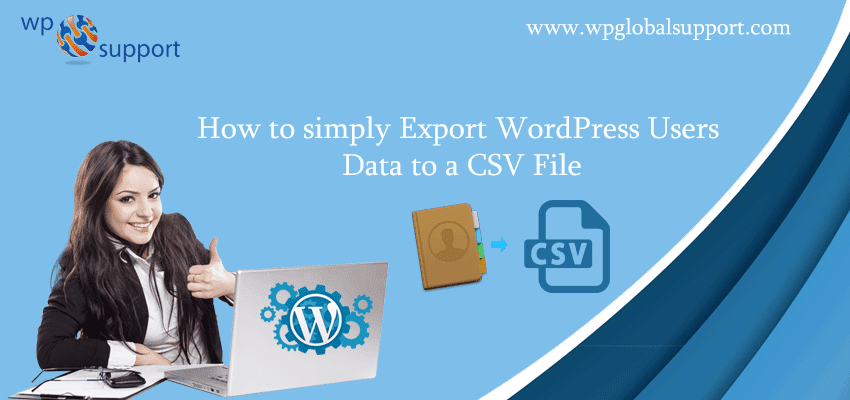 How to simply Export WordPress Users Data to a CSV File