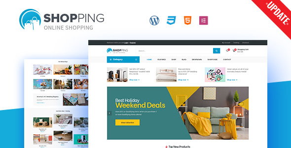  Online Shop WordPress theme