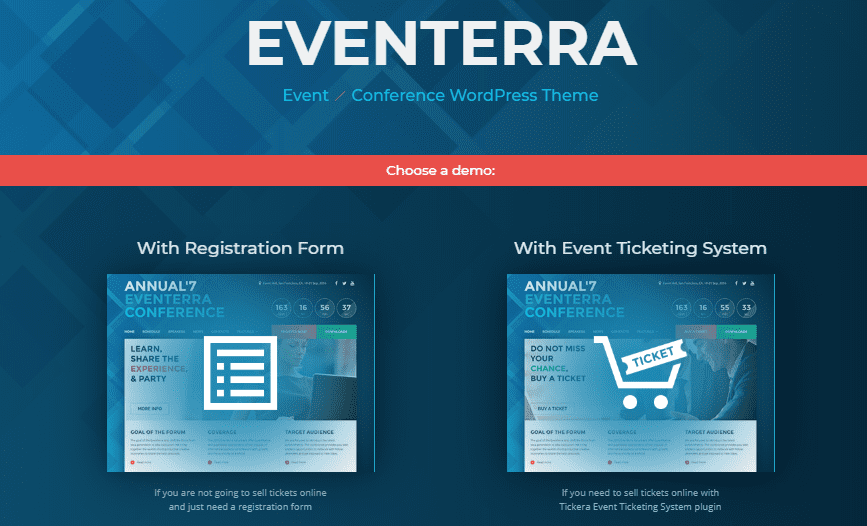 Eventerra theme