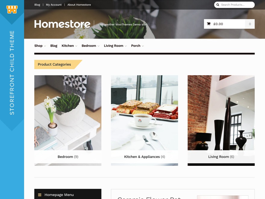 HomeStore - A fully functional woocommerce theme