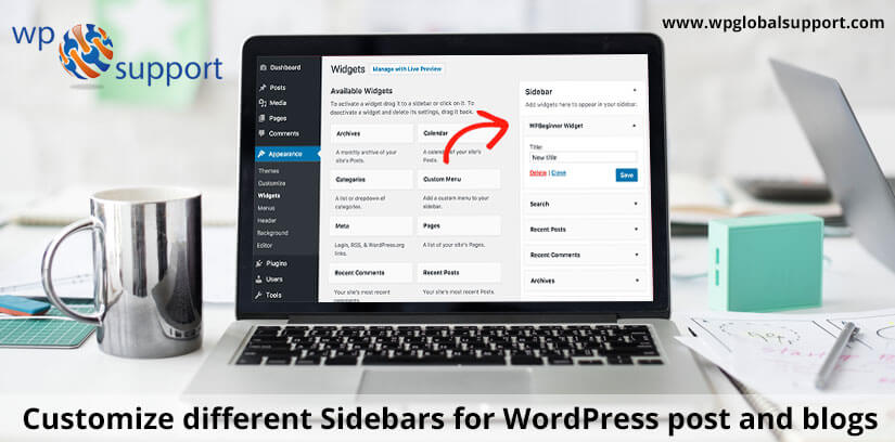Customize different Sidebars for WordPress post and blogs