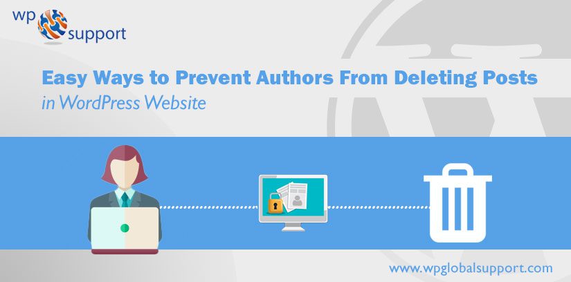 Prevent Authors From Deleting Posts in WordPress Website