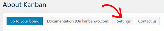 About Kanbans for WordPress Plugin Settings