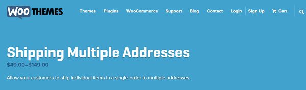 Shipping Multiple Addresses