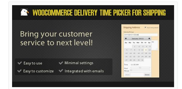 Woocommerce Delivery Time Picker