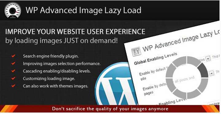 WordPress Advanced Image Lazy Load Plugin