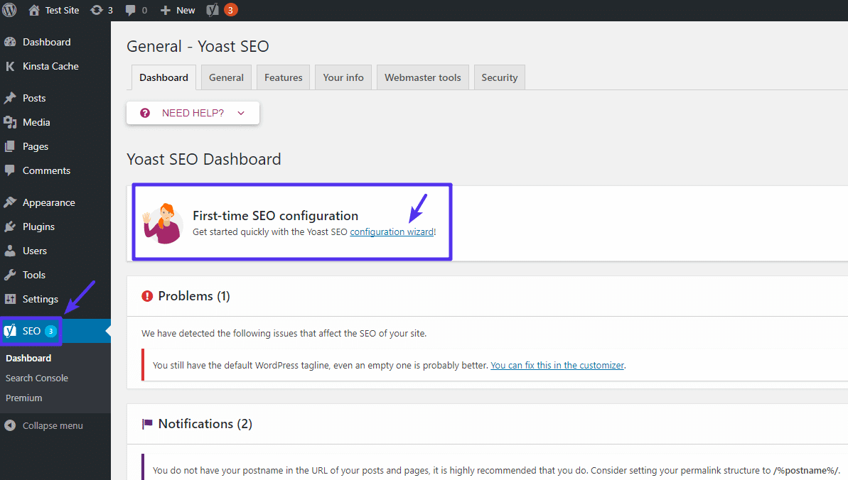 WordPress Yoast seo plugin