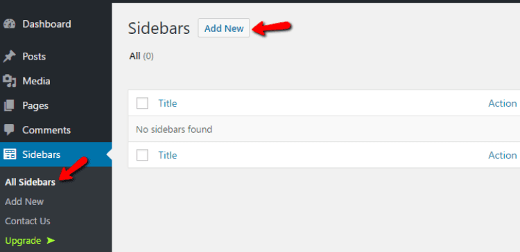 Customize Different Slidebars For WordPress Posts & Blogs