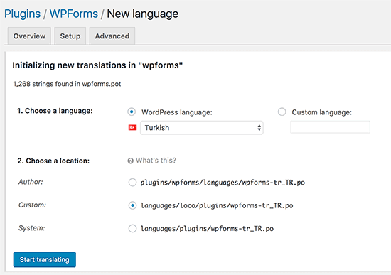 newlanguage locotranslate