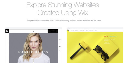 Wix websites