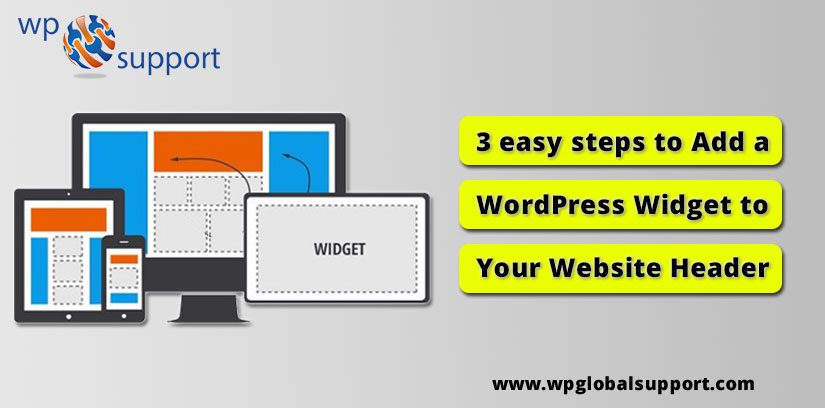 3 easy steps to Add a WordPress Widget to Your Website Header