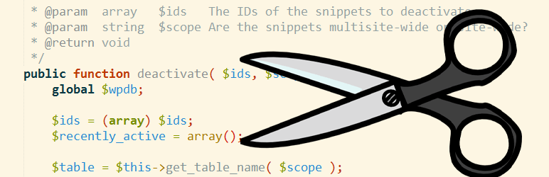 Code Snippets Plugin