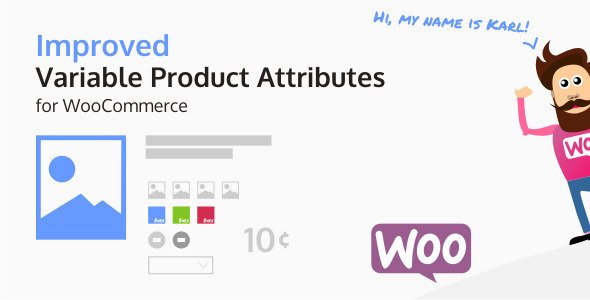 Improved variable product attribute for WooCommerce plugin