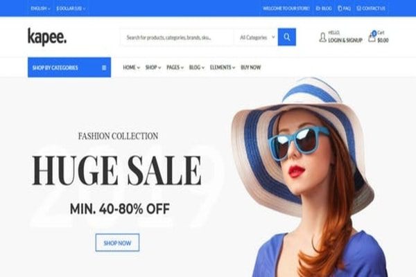 Kapee Woo-commerce theme 