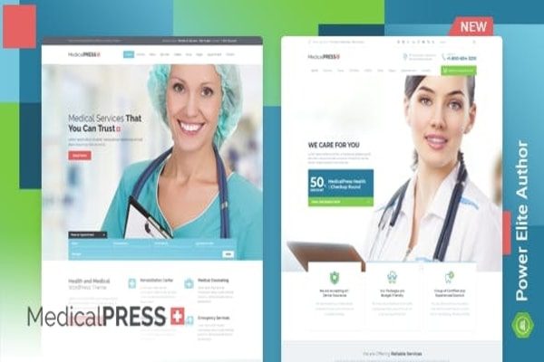 Medicalpress healthcare WordPress theme 