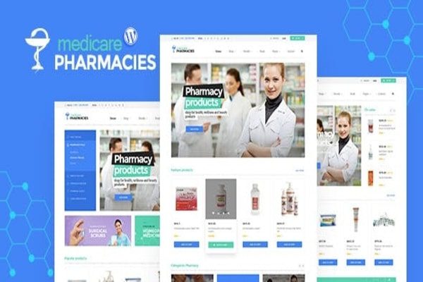 Medicare health WordPress theme