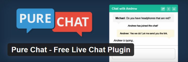 Pure Chat plugin, WordPress plugin