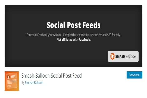 Social Post Feeds WordPress Plugin