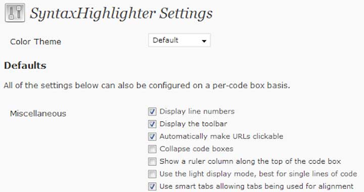 Syntax Highlighter Evolved