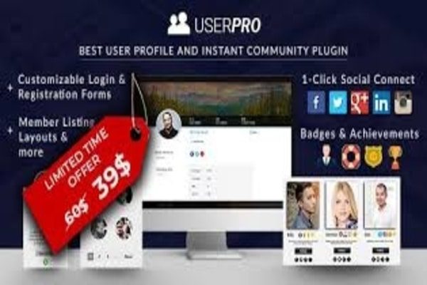 User Pro social login plugin