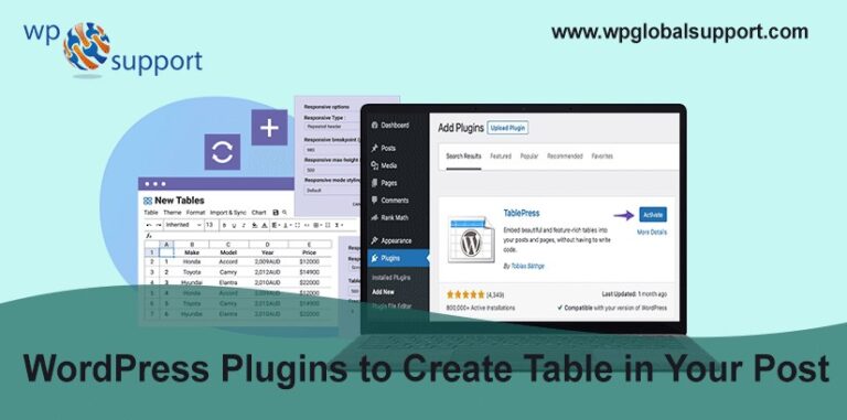 WordPress Plugins to Create Tables in Your Post. Top 5 of 2023
