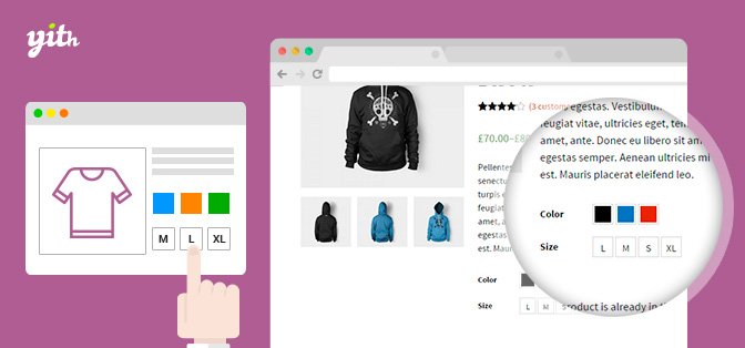 YITH WooCommerce Color and Label Variations plugin