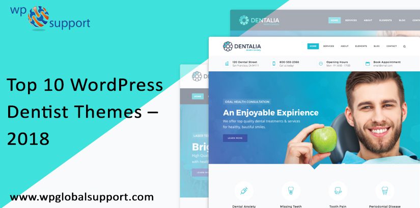 Top 10 WordPress Dentist Themes – 2018
