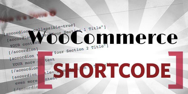 WooCommerce shortcode