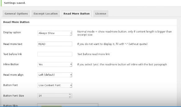 read more settings
