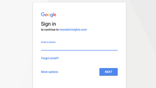 signin googleaccount