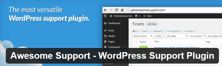 Awesome Support WordPress plugin