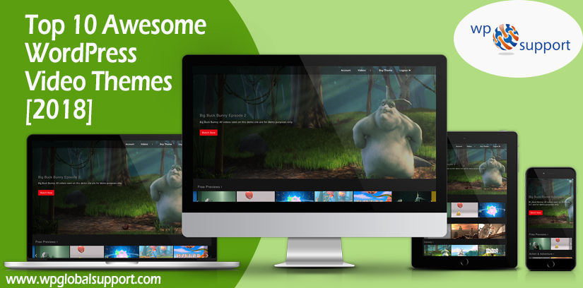 Top 10 Awesome WordPress Video Themes [2018]