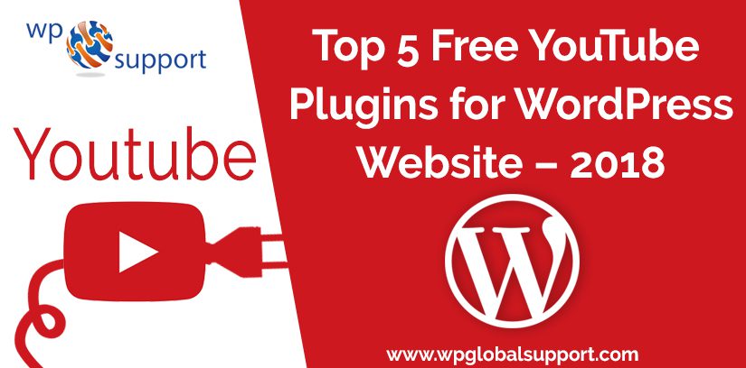Top 5 Free YouTube Plugins for WordPress Website - 2018